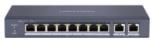 8 Port Fast Ethernet Unmanaged PoE Switch