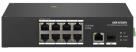 8 Port Endüstriyel PoE Switch