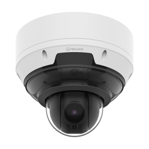 PNM-C19183RVTP — 5MP 3CH fixed + 4MP 18x PTZ AI Camera