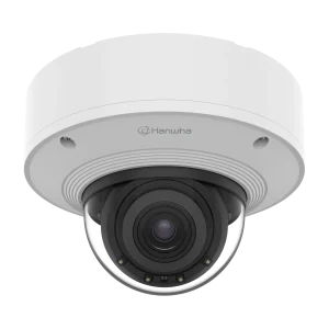 PNV-A9081RLP — 4K AI IR Vandal Dome Camera with Wisenet Road AI application and SD card